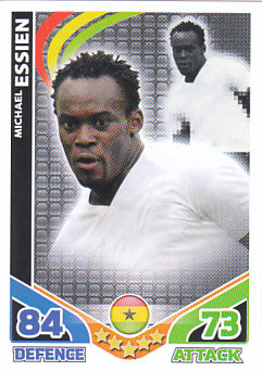 Michael Essien Ghana 2010 World Cup Match Attax #106